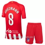 Günstige Atlético Madrid Griezmann 8 Kindertrikot Heim 2023/24 Kurzarm