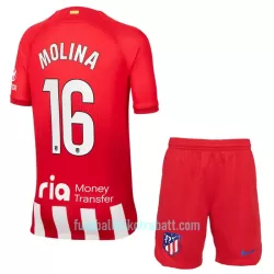 Günstige Atlético Madrid Molina 16 Kindertrikot Heim 2023/24 Kurzarm Günstige Atlético Madrid Molina 16 Kindertrikot Heim 2023/24 Kurzarm