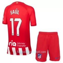 Günstige Atlético Madrid Saul 17 Kindertrikot Heim 2023/24 Kurzarm Günstige Atlético Madrid Saul 17 Kindertrikot Heim 2023/24 Kurzarm