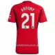 Günstige Manchester United Antony 21 Herrentrikot Heim 2023/24 Kurzarm