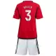 Günstige Manchester United Bailly 3 Kindertrikot Heim 2023/24 Kurzarm