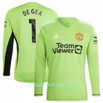 Günstige Manchester United De Gea 1 Torwart Herrentrikot Heim 2023/24 Langarm