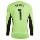 Günstige Manchester United De Gea 1 Torwart Herrentrikot Heim 2023/24 Langarm