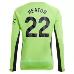 Günstige Manchester United Heaton 22 Torwart Herrentrikot Heim 2023/24 Langarm