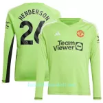 Günstige Manchester United Henderson 26 Torwart Herrentrikot Heim 2023/24 Langarm