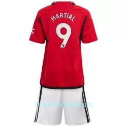 Günstige Manchester United Martial 9 Kindertrikot Heim 2023/24 Kurzarm