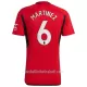 Günstige Manchester United Martinez 6 Herrentrikot Heim 2023/24 Kurzarm