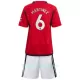 Günstige Manchester United Martinez 6 Kindertrikot Heim 2023/24 Kurzarm
