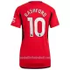 Günstige Manchester United Rashford 10 Damentrikot Heim 2023/24 Kurzarm