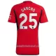 Günstige Manchester United Sancho 25 Herrentrikot Heim 2023/24 Kurzarm