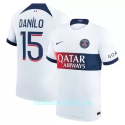 Günstige Paris Saint-Germain Danilo 15 Herrentrikot Auswärts 2023/24 Kurzarm Günstige Paris Saint-Germain Danilo 15 Herrentrikot Auswärts 2023/24 Kurzarm