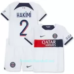 Günstige Paris Saint-Germain Hakimi 2 Kindertrikot Auswärts 2023/24 Kurzarm