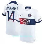 Günstige Paris Saint-Germain Juan Bernat 14 Herrentrikot Auswärts 2023/24 Kurzarm