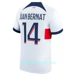 Günstige Paris Saint-Germain Juan Bernat 14 Herrentrikot Auswärts 2023/24 Kurzarm