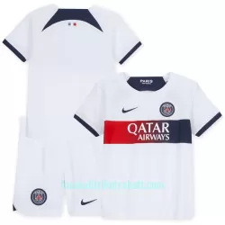 Günstige Paris Saint-Germain Kindertrikot Auswärts 2023/24 Kurzarm Günstige Paris Saint-Germain Kindertrikot Auswärts 2023/24 Kurzarm