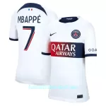 Günstige Paris Saint-Germain Mbappé 7 Damentrikot Auswärts 2023/24 Kurzarm
