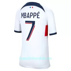 Günstige Paris Saint-Germain Mbappé 7 Damentrikot Auswärts 2023/24 Kurzarm