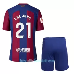 Günstige FC Barcelona Frenkie de Jong 21 Kindertrikot Heim 2023/24 Kurzarm Günstige FC Barcelona Frenkie de Jong 21 Kindertrikot Heim 2023/24 Kurzarm