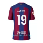 Günstige FC Barcelona Kessie 19 Herrentrikot Heim 2023/24 Kurzarm