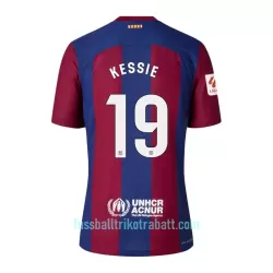 Günstige FC Barcelona Kessie 19 Kindertrikot Heim 2023/24 Kurzarm