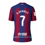 Günstige FC Barcelona O. Dembele 7 Herrentrikot Heim 2023/24 Kurzarm