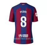 Günstige FC Barcelona Pedri 8 Herrentrikot Heim 2023/24 Kurzarm