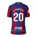 Günstige FC Barcelona S. Roberto 20 Herrentrikot Heim 2023/24 Kurzarm