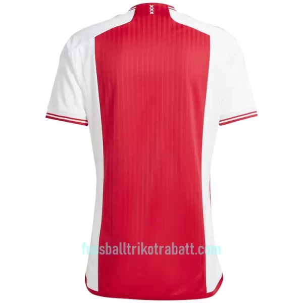 Günstige Ajax Herrentrikot Heim 2023/24 Kurzarm