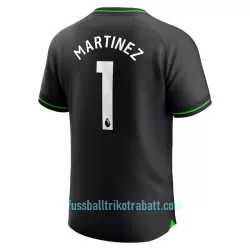 Günstige Aston Villa Martinez 1 Torwart Kindertrikot Heim 2023/24 Kurzarm