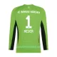 Günstige FC Bayern München Manuel Neuer 1 Torwart Kindertrikot Auswärts 2023/24 Langarm