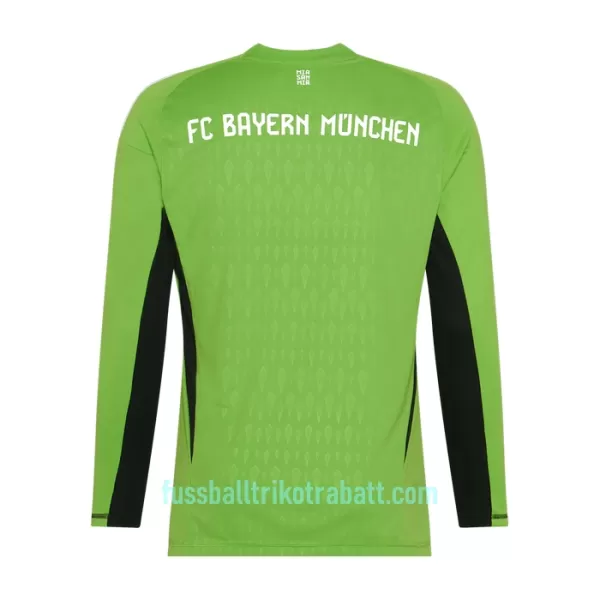 Günstige FC Bayern München Torwart Kindertrikot Auswärts 2023/24 Langarm