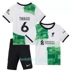 Günstige Liverpool Thiago 6 Kindertrikot Auswärts 2023/24 Kurzarm Günstige Liverpool Thiago 6 Kindertrikot Auswärts 2023/24 Kurzarm