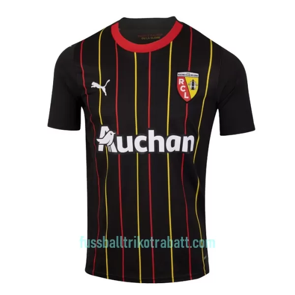 Günstige RC LENS Kindertrikot Auswärts 2023/24 Kurzarm