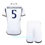 Günstige Real Madrid Bellingham 5 Kindertrikot Heim 2023/24 Kurzarm