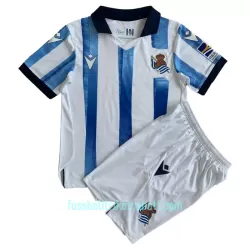 Günstige Real Sociedad Kindertrikot Heim 2023/24 Kurzarm Günstige Real Sociedad Kindertrikot Heim 2023/24 Kurzarm