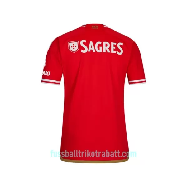 Günstige SL Benfica Kindertrikot Heim 2023/24 Kurzarm