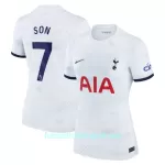 Günstige Tottenham Hotspur Son 7 Damentrikot Heim 2023/24 Kurzarm