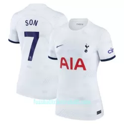 Günstige Tottenham Hotspur Son 7 Damentrikot Heim 2023/24 Kurzarm
