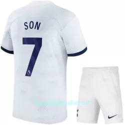 Günstige Tottenham Hotspur Son 7 Kindertrikot Heim 2023/24 Kurzarm