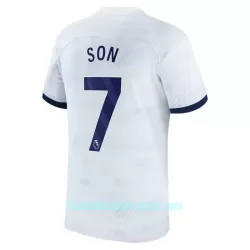 Günstige Tottenham Hotspur Son 7 Kindertrikot Heim 2023/24 Kurzarm