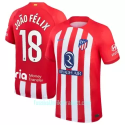 Günstige Atlético Madrid Joao Felix 18 Herrentrikot Heim 2023/24 Kurzarm Günstige Atlético Madrid Joao Felix 18 Herrentrikot Heim 2023/24 Kurzarm