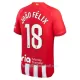 Günstige Atlético Madrid Joao Felix 18 Herrentrikot Heim 2023/24 Kurzarm