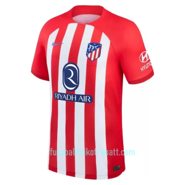 Günstige Atlético Madrid Joao Felix 18 Herrentrikot Heim 2023/24 Kurzarm