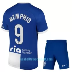Günstige Atlético Madrid Memphis 9 Kindertrikot Auswärts 2023/24 Kurzarm Günstige Atlético Madrid Memphis 9 Kindertrikot Auswärts 2023/24 Kurzarm