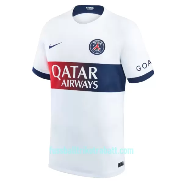 Günstige Paris Saint-Germain Dembele 10 Herrentrikot Auswärts 2023/24 Kurzarm