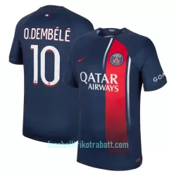 Günstige Paris Saint-Germain Dembele 10 Herrentrikot Heim 2023/24 Kurzarm Günstige Paris Saint-Germain Dembele 10 Herrentrikot Heim 2023/24 Kurzarm