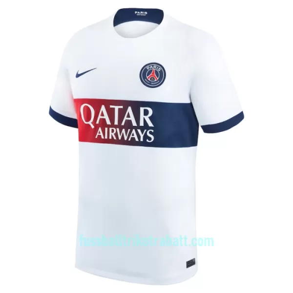 Günstige Paris Saint-Germain Dembele 10 Kindertrikot Auswärts 2023/24 Kurzarm