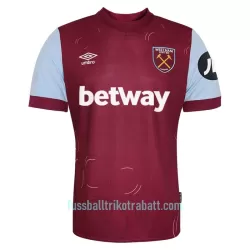 Günstige West Ham United Herrentrikot Heim 2023/24 Kurzarm