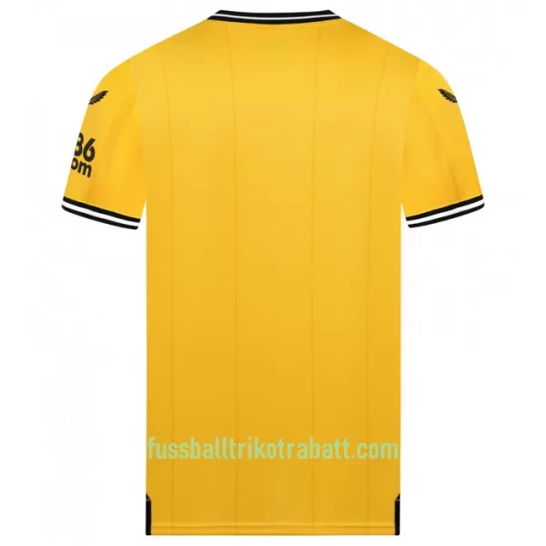 Günstige Wolverhampton Herrentrikot Heim 2023/24 Kurzarm