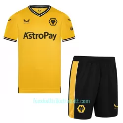 Günstige Wolverhampton Kindertrikot Heim 2023/24 Kurzarm Günstige Wolverhampton Kindertrikot Heim 2023/24 Kurzarm